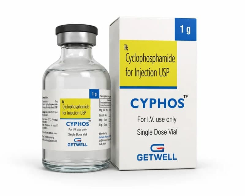 Cyclophosphamide for injection 1 gm
